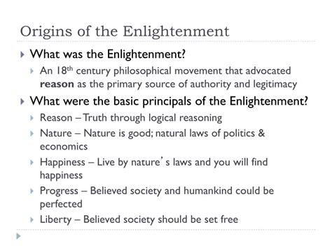 Ppt The Enlightenment Powerpoint Presentation Free Download Id3680503