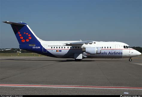Oo Djw Brussels Airlines British Aerospace Avro Rj85 Photo By Klaus