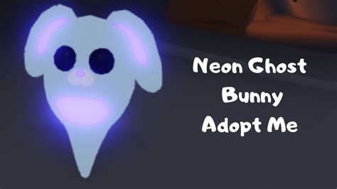 New Neon Ghost Bunny Adopt Me Roblox Halloween 2020 Update Youtube