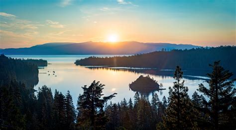 High Resolution Lake Sunrise Photos Vast