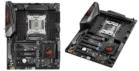 Asus Republic Of Gamers Announces All New X99 Signature And Rog Strix