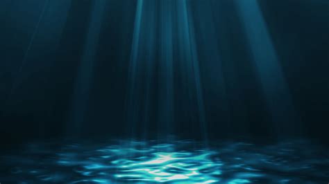 Download Wallpaper 1920x1080 Underwater World Rays Art