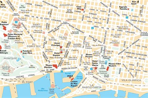 Mapa De Barcelona Bing Images Barcelone