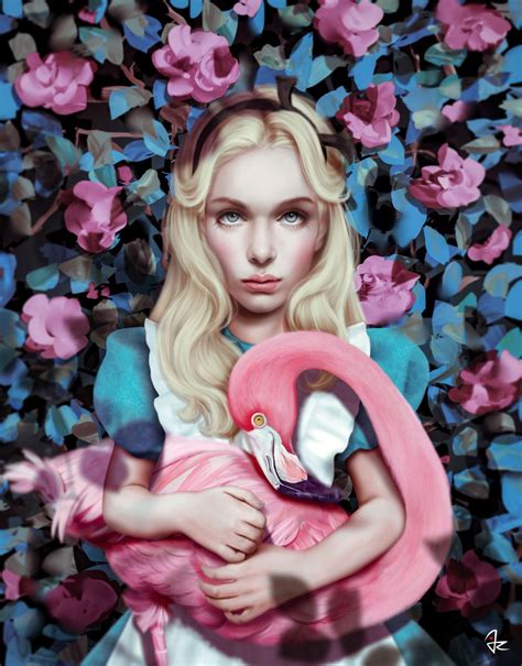 Alice In Wonderland Digital Painting By Giulio Rossi Behance