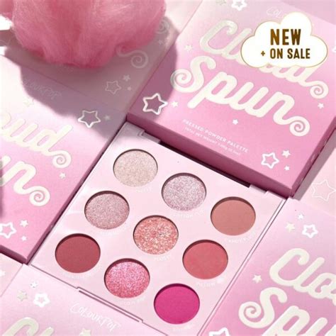 Colourpop Cosmetics Cloud Spun Shadow Palette Blush Box