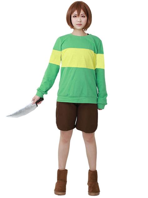 Undertale Chara Cosplay Costume Game Costume For Sale Cosplayini