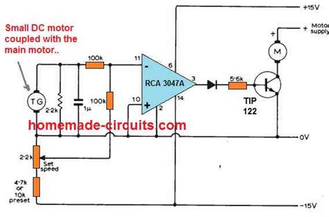 5 Simple Dc Motor Speed Controller Circuits Explained