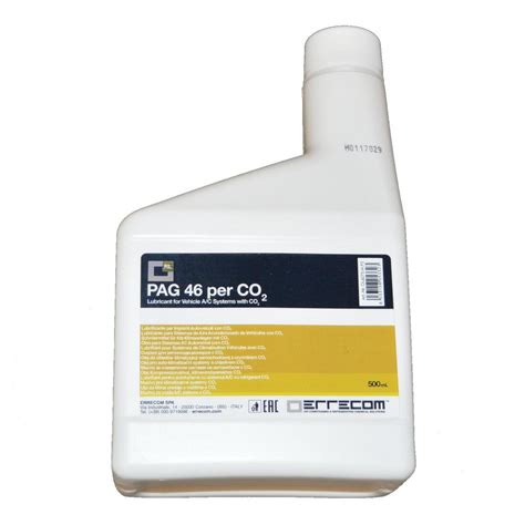 Pag 46 Oil For Co2 Gas 500ml For Sale Ryansautomotiveie