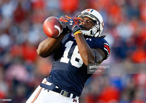Sammie Coates Of The Auburn Tigers Fails To Pull In This Reception