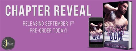 Enticing Journey Book Promotions Chapterreveal Comingsoon Preorder Daddy Dom By Isabella