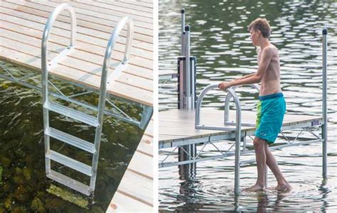 Aluminum Dock Ladders — The Dock Doctors