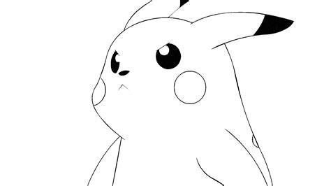 Pikachu Coloring Page Free Printable Coloring Pages