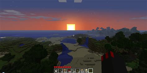 Minecraft Sunset By Jupiterstar1 On Deviantart