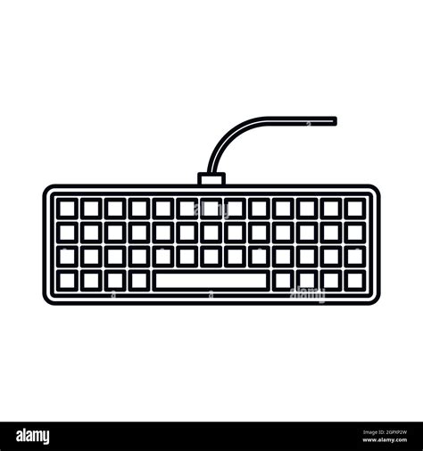 Keyboard Clip Art Black And White