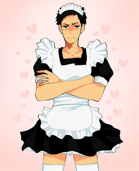 Ask Karasunos Captain Maid Outfit Anime Anime Maid Maid Outfit