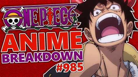 NAOTOSHI SHIDA Returns One Piece Episode 985 BREAKDOWN YouTube