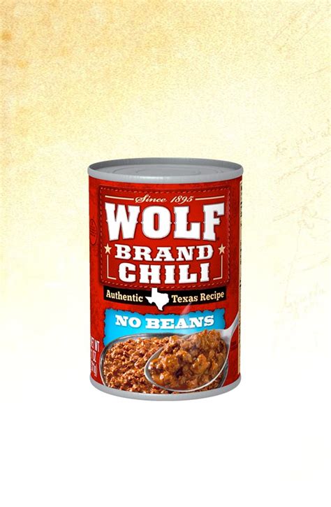 Wolf Brand Chili Nutrition
