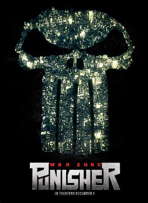 The Punisher War Zone Movie Poster