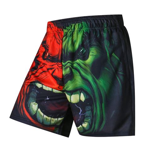Hulk Shorts For Men Me Superhero