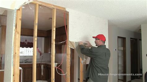 If i do not want to have perpendicular straps crisscrossing be wary of how you determine flat, though. How To Remove Drywall from a Wall - YouTube
