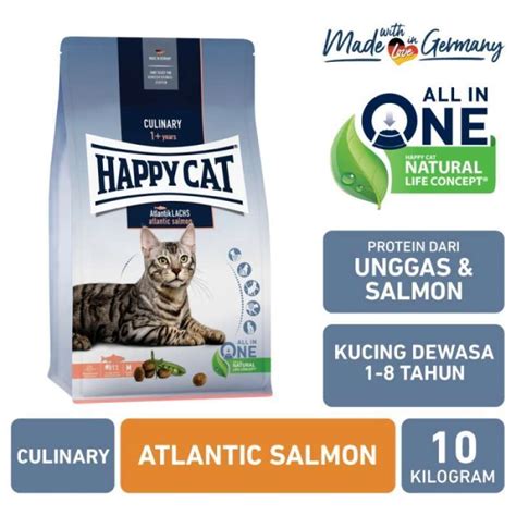 Jual Happy Cat Culinary Atlantic Salmon 10kg Makanan Kucing Dewasa Di