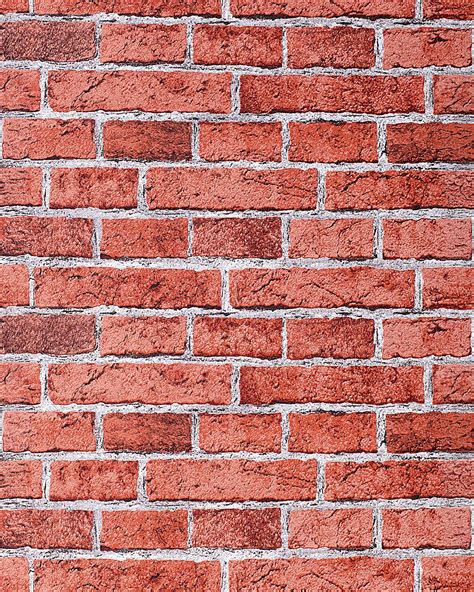 Edem 583 24 Rustic Design Brick Wallpaper Decor Vintage Stone Brown Red