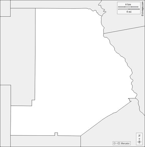 Condado De Monroe Mapa Gratuito Mapa Mudo Gratuito Mapa En Blanco
