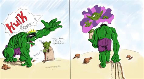 001 Hulk Vs Yoda By Erackto On Deviantart