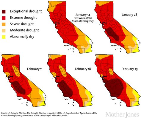 28 Map Of California Drought Maps Online For You