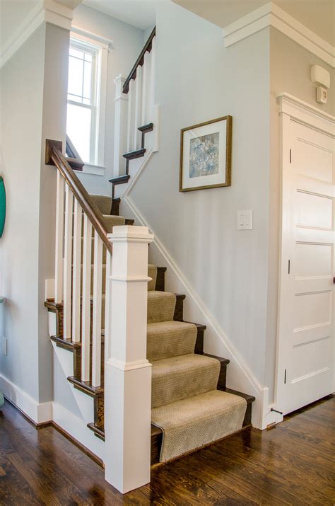 The staircase design happens early on in the blueprint phase because when you change the staircase, you alter the blueprint of the house which is a big change. Gardenbrook Plan - Craftsman - Staircase - Richmond - by ...