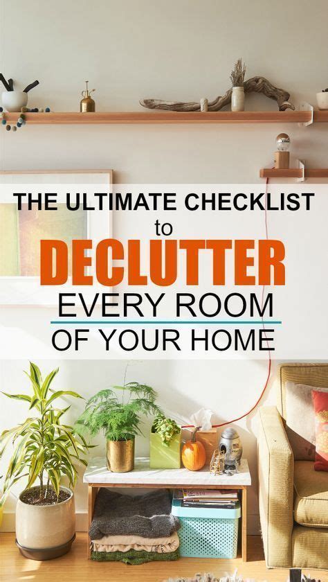 How To Easily Declutter Every Room Of Your Home Declutter Declutter
