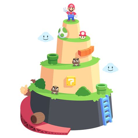 Mathacas Super Mario Bros 35th Anniversary Fan Art