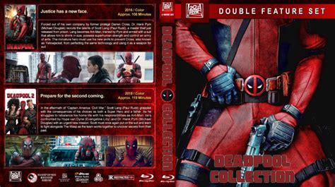 Deadpool Collection 2016 2018 R1 Custom Blu Ray Cover Dvdcovercom