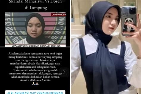 Vani Oktaviani Mahasiswi Uin Lampung Video Viral Veni Oktavv