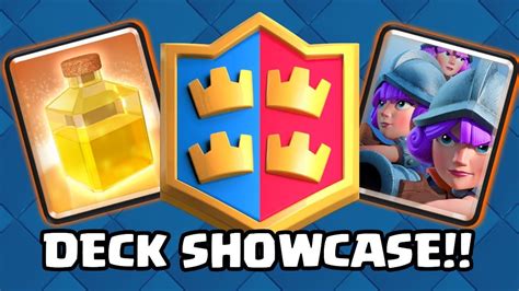 Amazing Three Musketeers Deck For V Battles Clash Royale Youtube