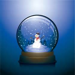 Blue Christmas Snow Globe Stock Illustration Illustration Of Year