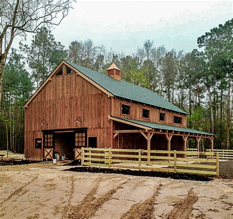 Timber Frame Horse Barns