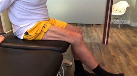 Knee Strengthening Quadriceps Knee Extensions Open Kinetic Chain Post Operative Youtube