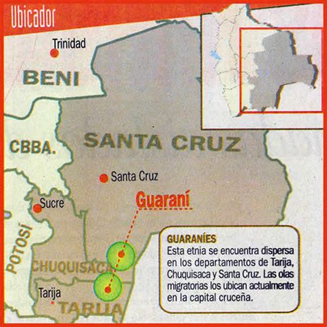Los Guaraníes Historia Literatura Educación De Bolivia Mapas