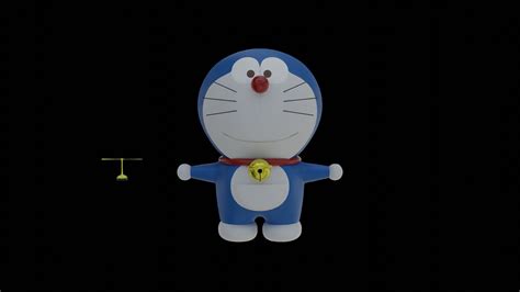 Doraemon 3d Model Turbosquid 2008894