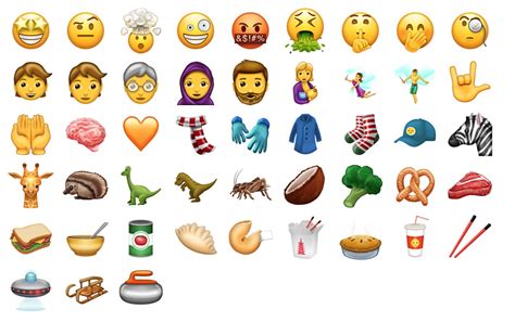 Así Son Los 51 Nuevos Emoji Que Llegarán En Ios 11