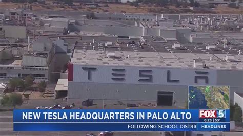 New Tesla Headquarters In Palo Alto Youtube