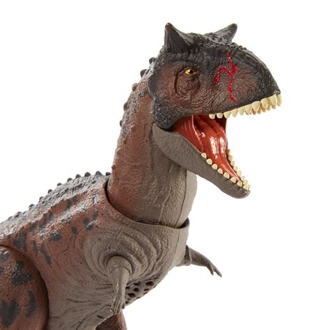 Mattel Jurassic World Primal Attack Ruchomy Karnotaur Toro Z
