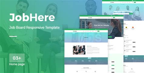 Job Board Responsive Bootstrap Template Freepreset