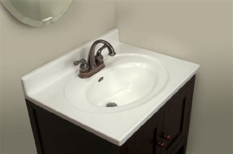 Bathed in a radiant deep cherry finish, it flawlessly transforms any bathroom from plain to dazzling. Imperial FS2519SPW Bathroom Vanity Top with Recessed ...