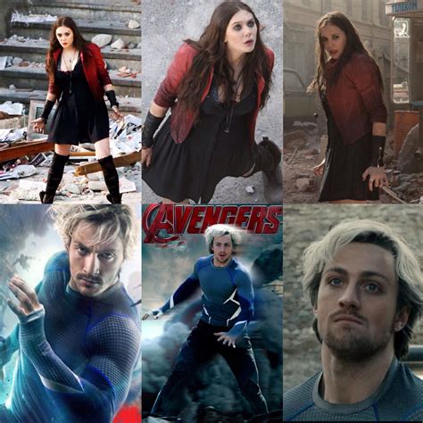 Wanda And Pietro Maximoff Quicksilver And Scarlet Witch Quicksilver