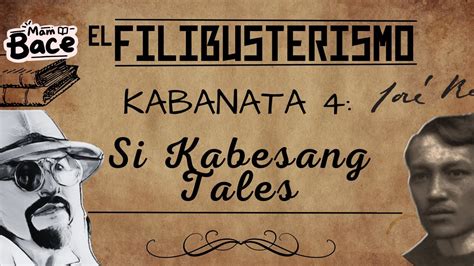 El Filibusterismo Kabanata 4 Si Kabesang Tales Filipino 10 Youtube