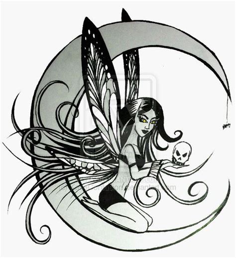 Dark Fairy By Katieconfusion On Deviantart Fairy Tattoo Fairy Tattoo