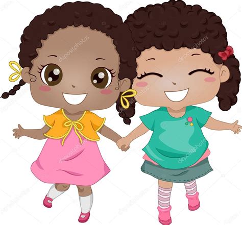 Clipart Girl Best Friends 20 Free Cliparts Download Images On