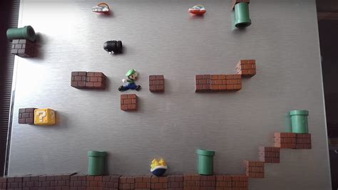 Super Mario Played With Magnets In Stop Motion Animation Nerdist